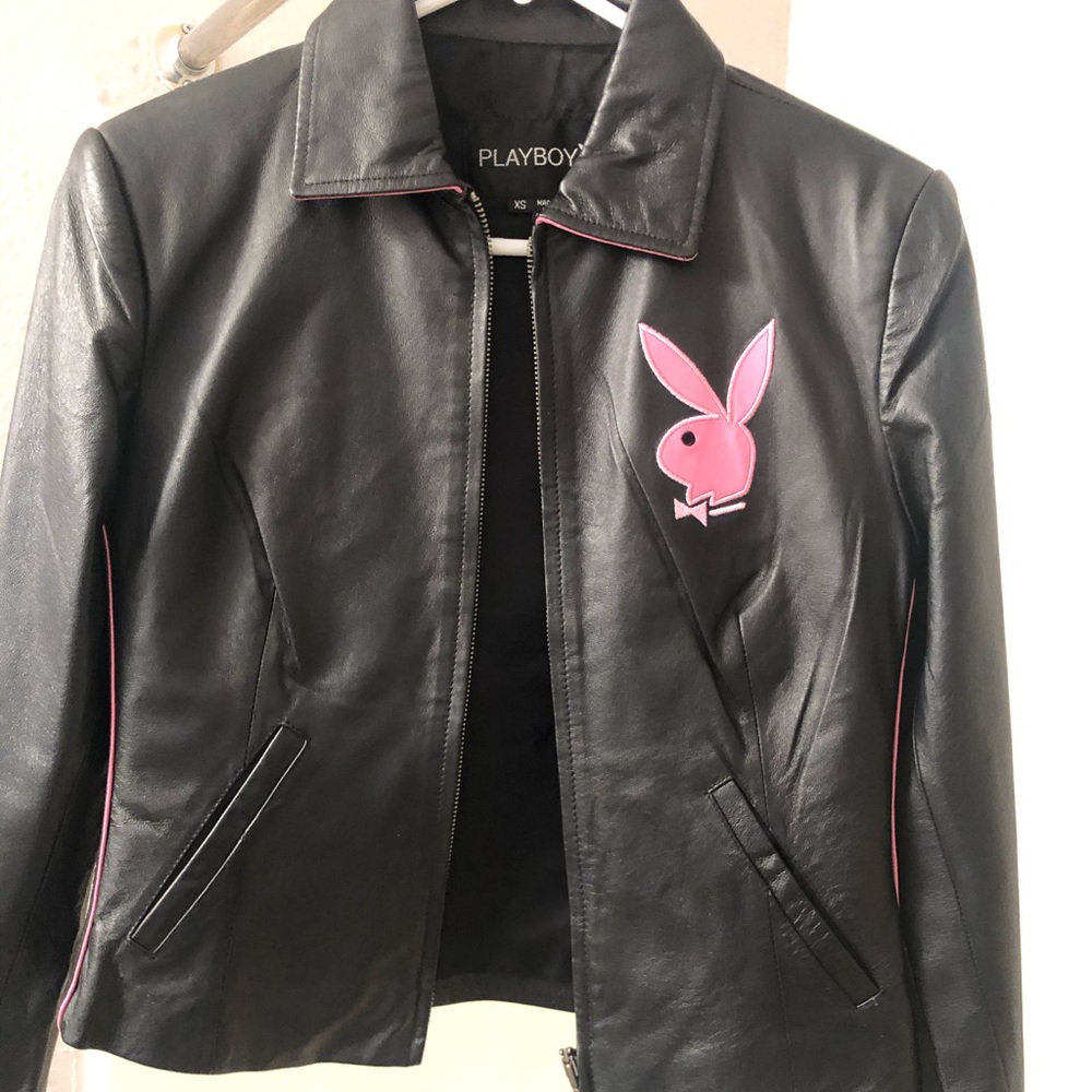 Playboy leather jacket